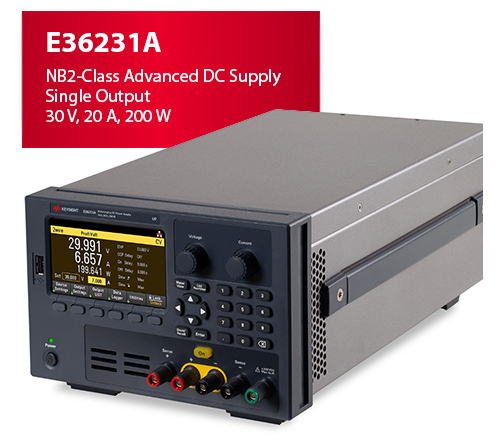 TestEquity: Keysight E36231A Autoranging DC Power Supply, Single